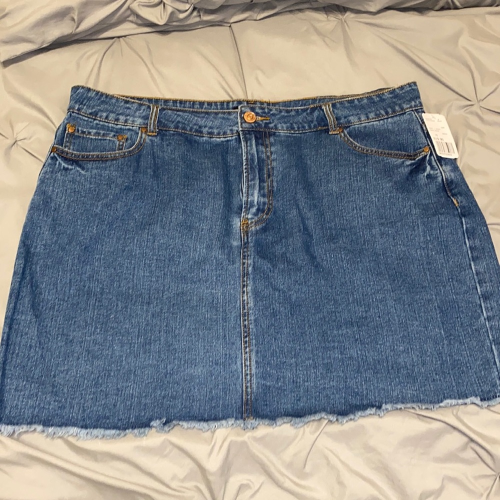 Forever 21 Blue Jean Skirt